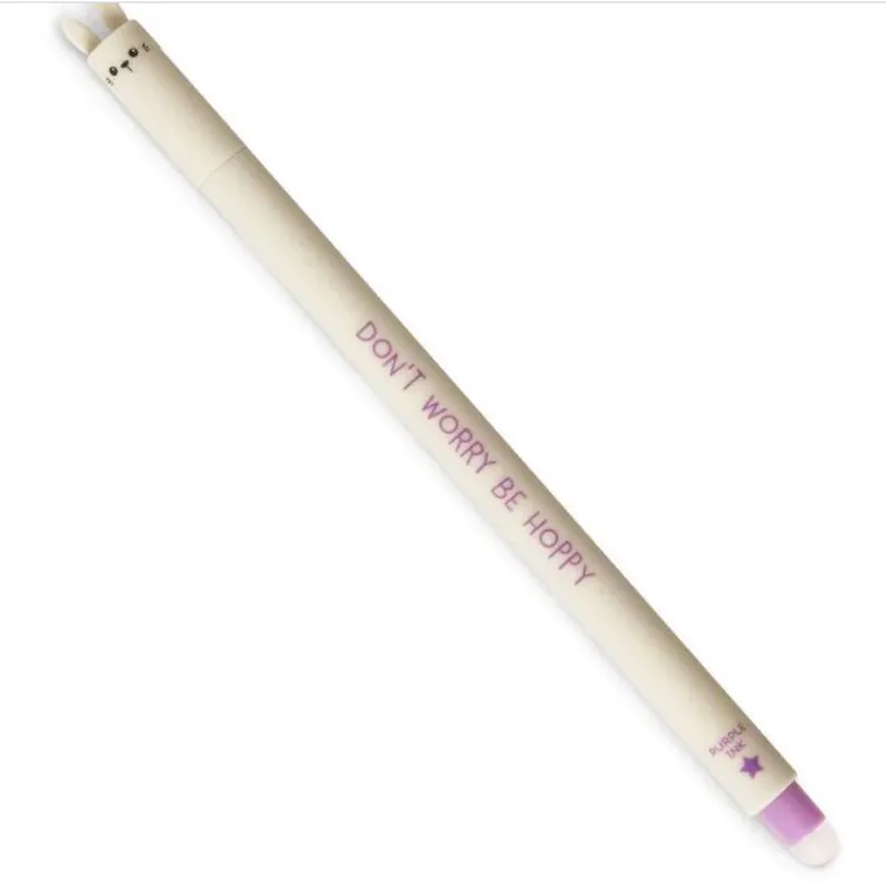 Legami Bunny Purple Erasable Pen